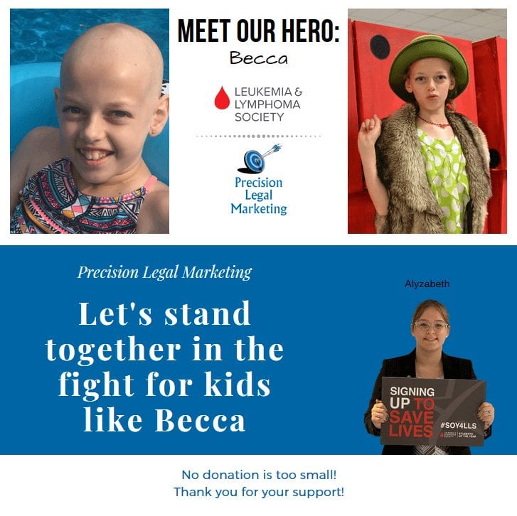 Precision Legal Marketing Partners With Leukemia And Lymphoma Society